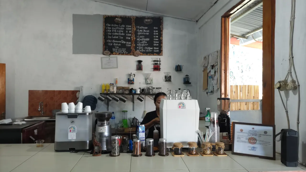 Aileu coffeeshop