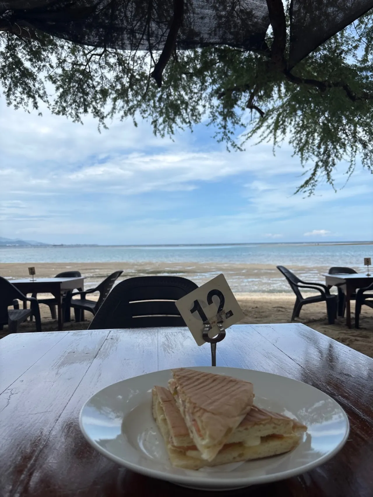 Beachside cafe