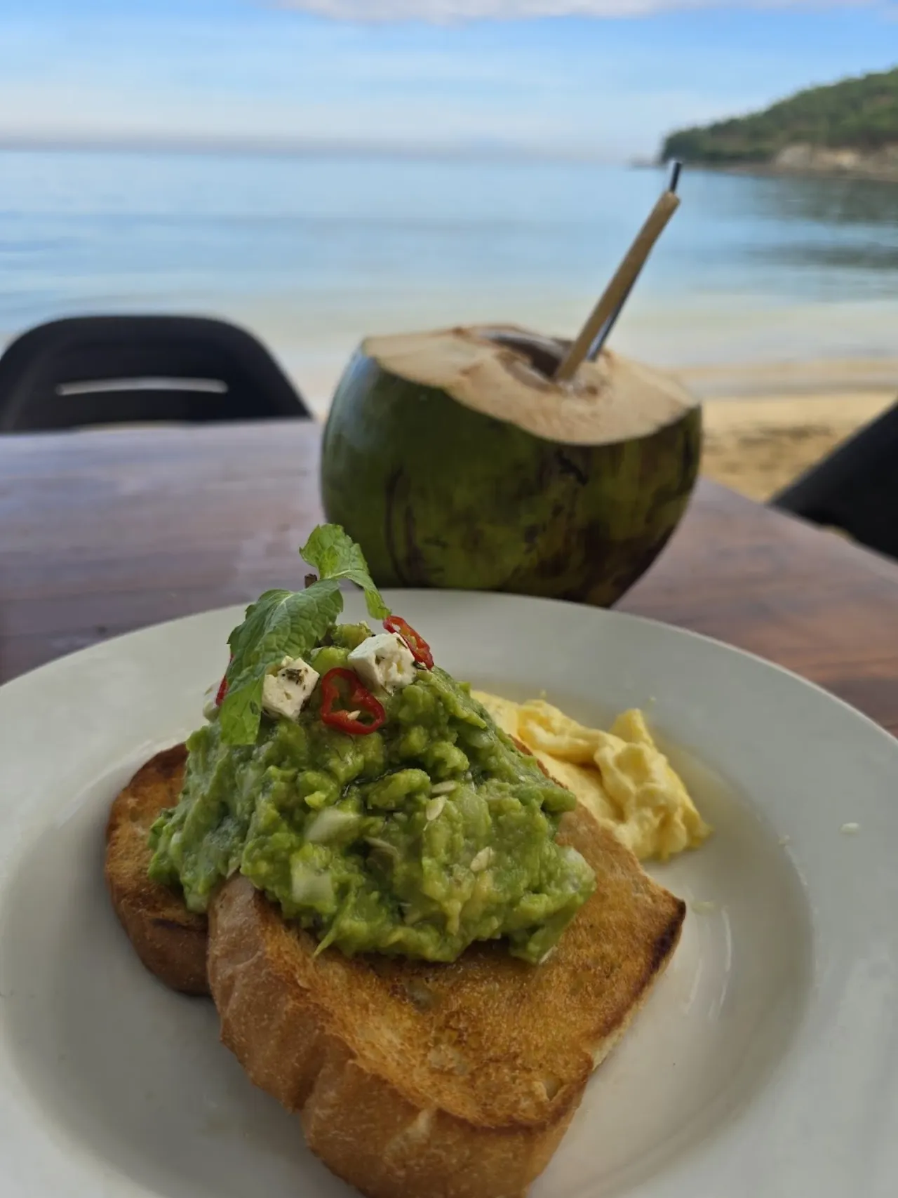 Beachside cafe