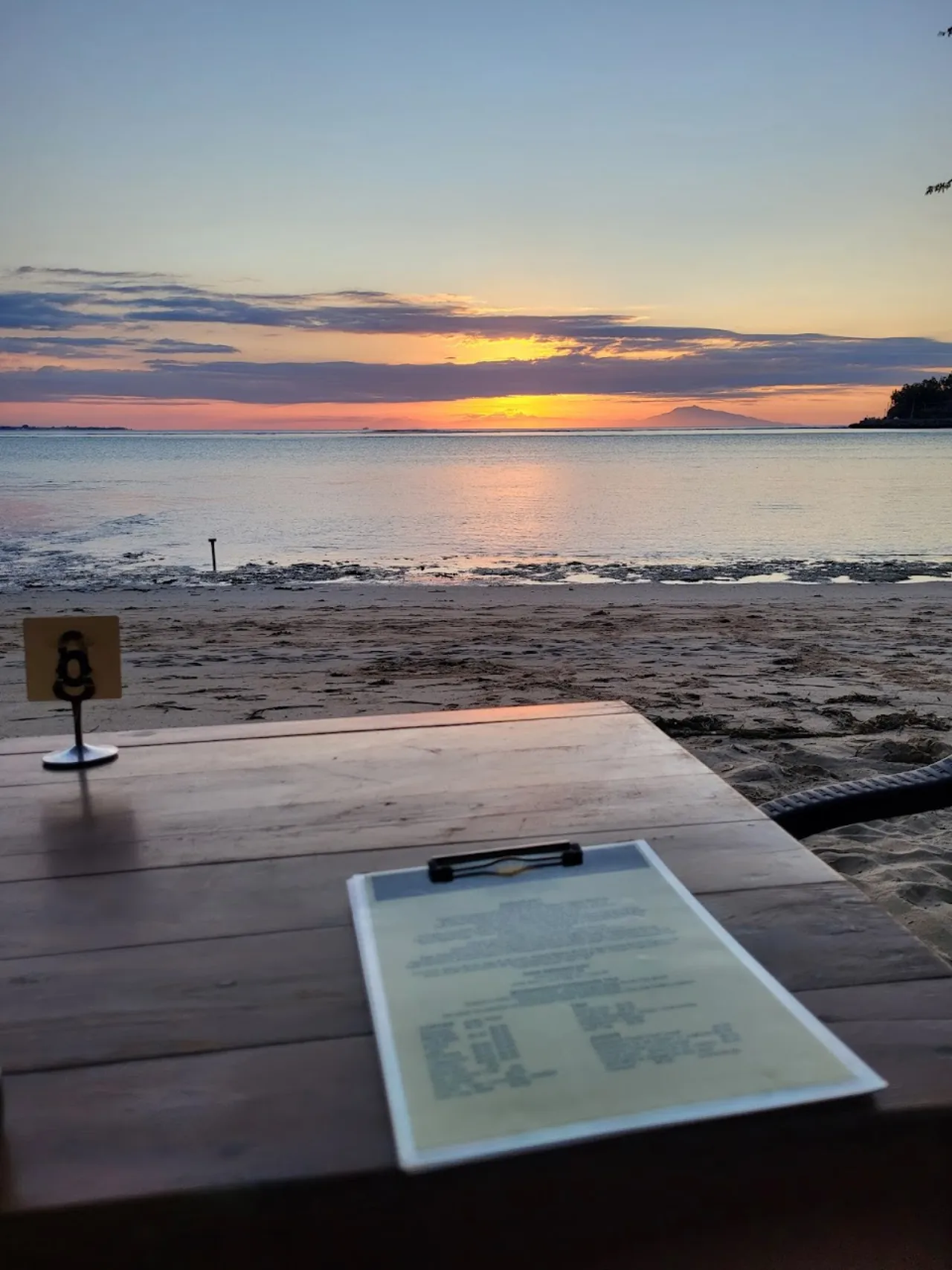 Beachside cafe