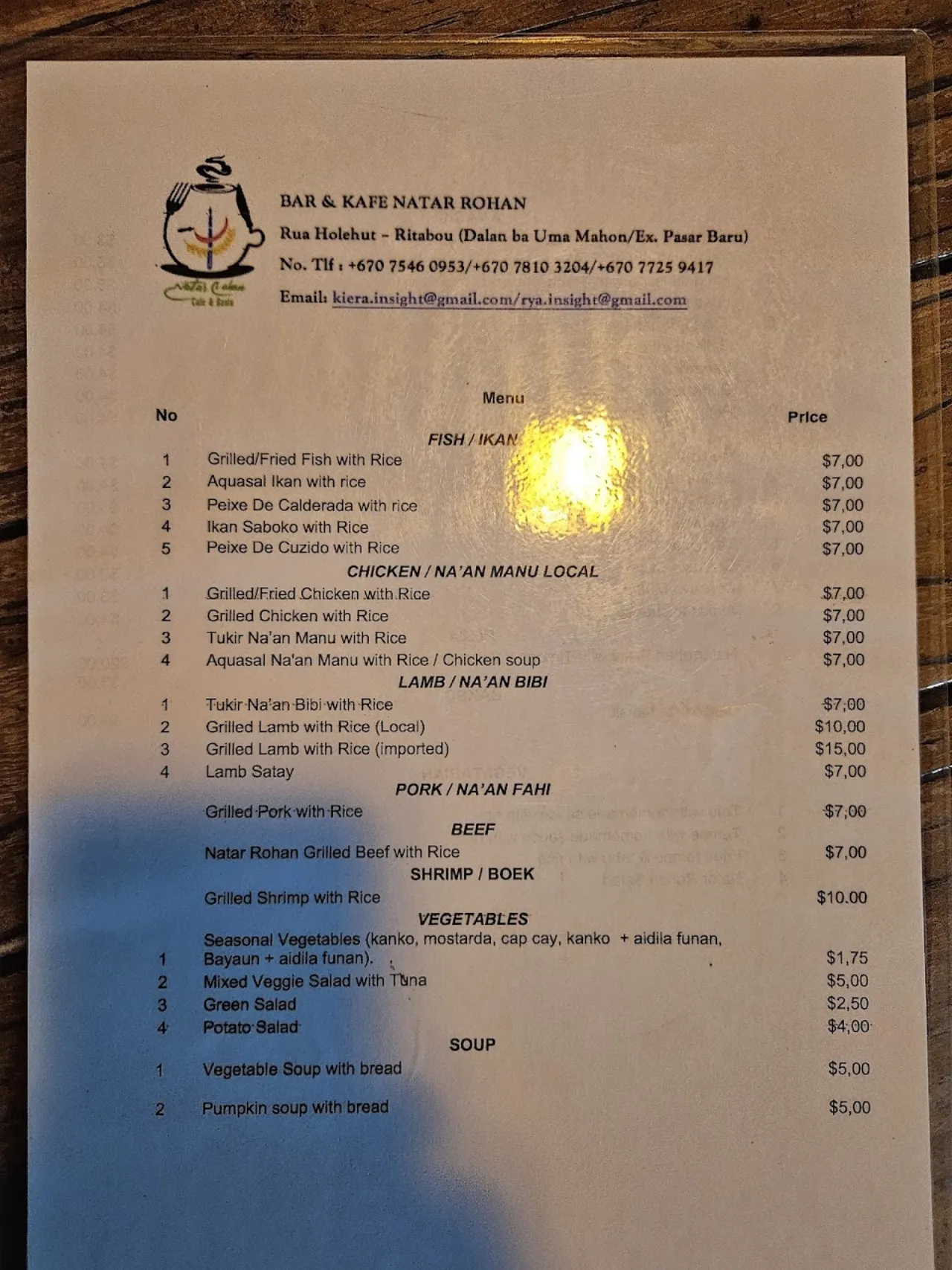 KAFE NATARROHAN